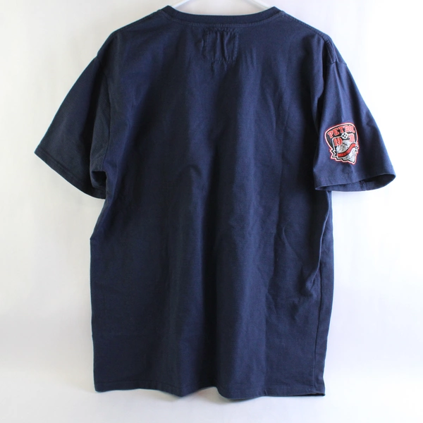 Petrol Denim Blue T-Shirt Premium Workwear Casual Men's Size XXL