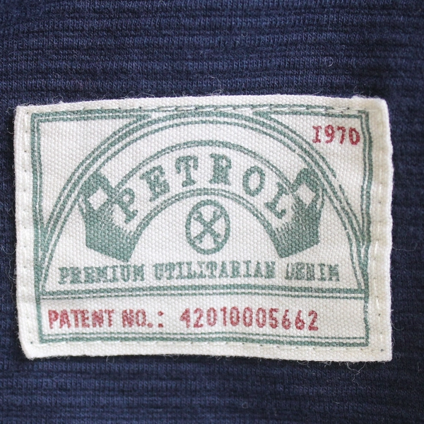 Petrol Denim Blue T-Shirt Premium Workwear Casual Men's Size XXL