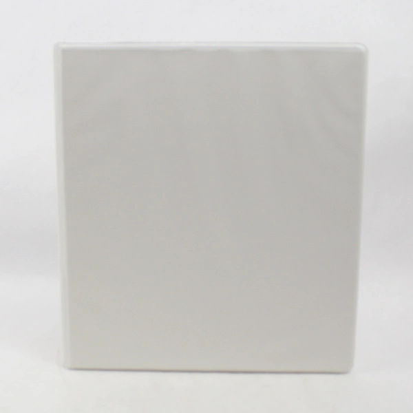 Set of 3 Universal Economy 1" Three Ring View Binders Solid White