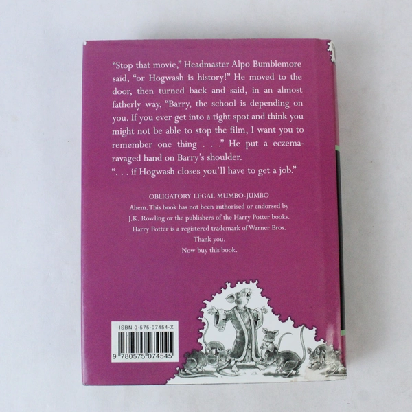 Barry Trotter and the Shameless Parody by Michael Gerber Hardcover Book