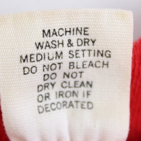 Hanes Unisex Large Red McMinnville Grizzles Graphic T-Shirt Men's Shirt