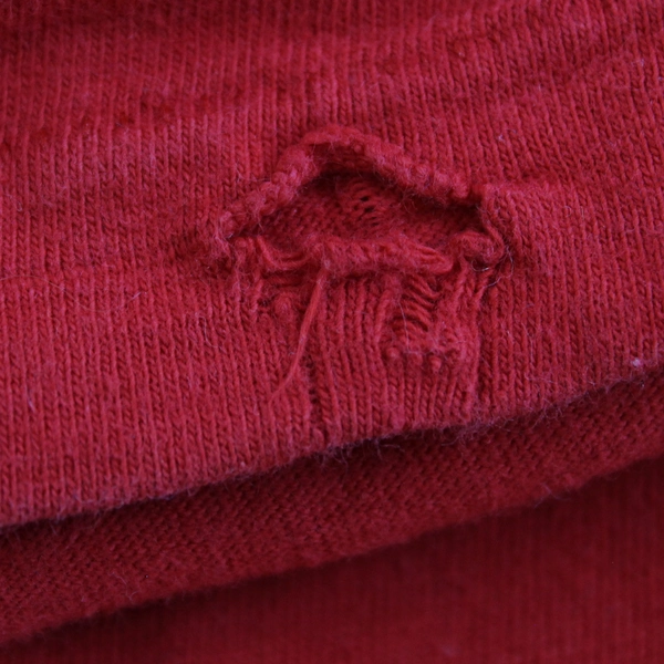 Hanes Unisex Large Red McMinnville Grizzles Graphic T-Shirt Men's Shirt