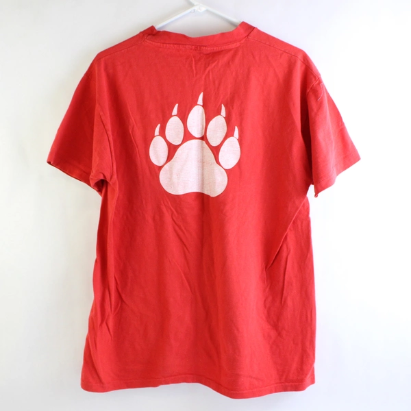 Hanes Unisex XL Red McMinnville Grizzlies Graphic T-Shirt Men's Shirt