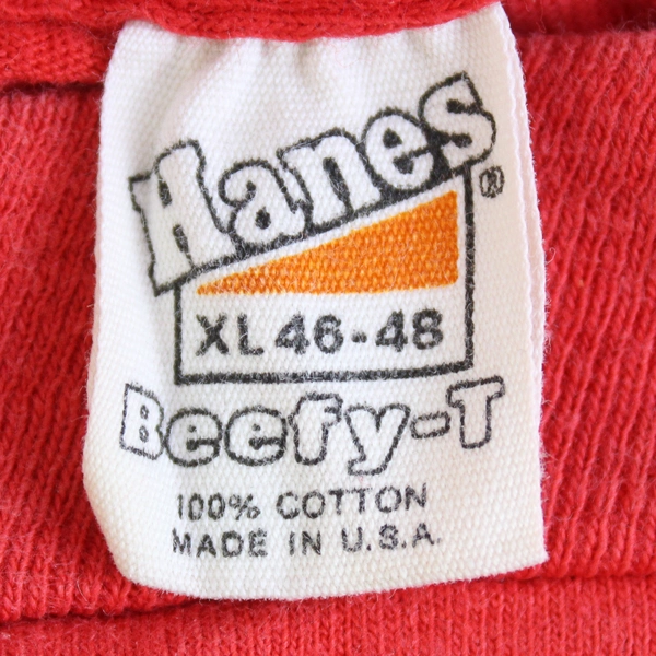 Hanes Unisex XL Red McMinnville Grizzlies Graphic T-Shirt Men's Shirt