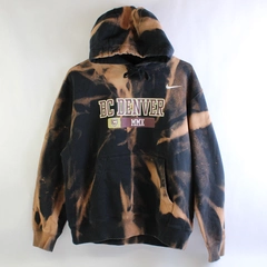 Nike Brown Black BC Denver Hoodie Sweatshirt Activewear Unisex Size Medium