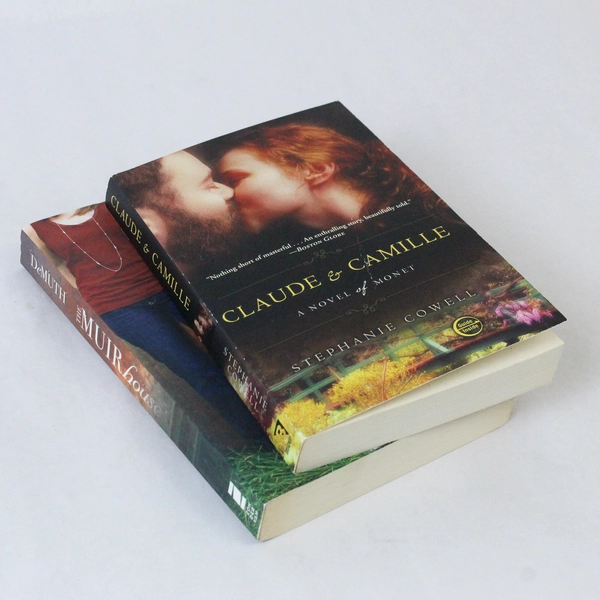 Lot of 2 Pre-Owned PB Books: The Muir House & Claude & Camille