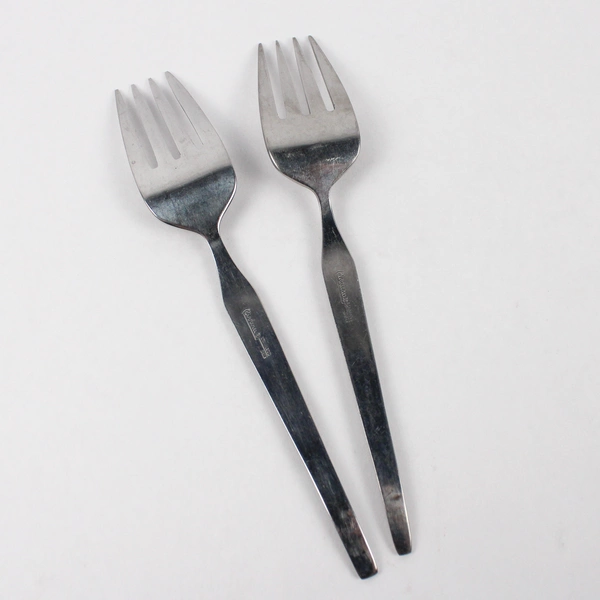 Lot Of 2 Riviera Cordova Stainless Steel Japan Flatware Serving Forks