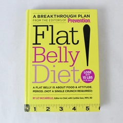 Flat Belly Diet by Liz Vaccariello Hardcover 2008 - Good Condition