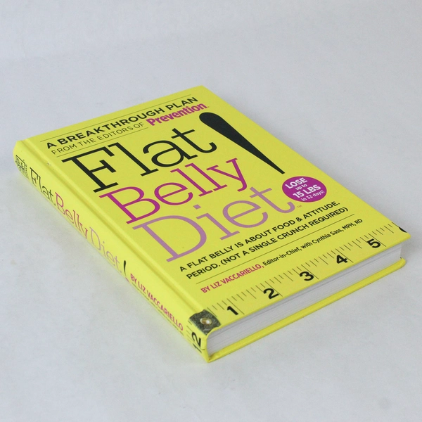 Flat Belly Diet by Liz Vaccariello Hardcover 2008 - Good Condition