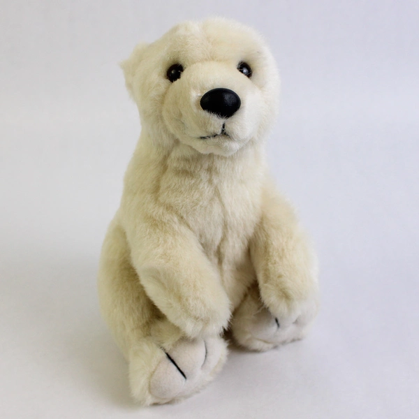 Vintage 1997 Plush Creations Polar Bear Stuffed Animal 8" Soft Toy