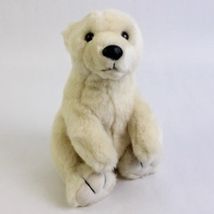 Vintage 1997 Plush Creations Polar Bear Stuffed Animal 8" Soft Toy