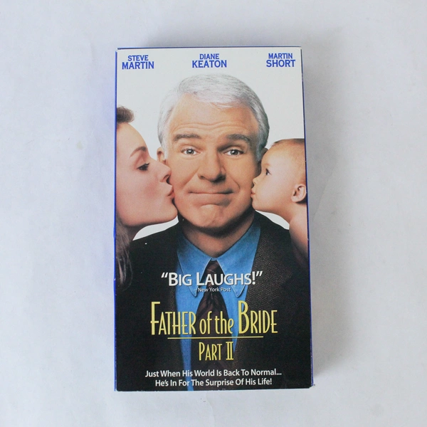 Father of the Bride Part II VHS 1995 Steve Martin Touchstone Comedy