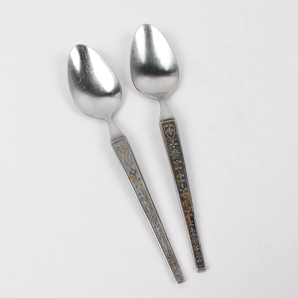 Lot Of 2 Riviera Cordova Stainless Steel Japan Flatware Oval Place Soup Spoon