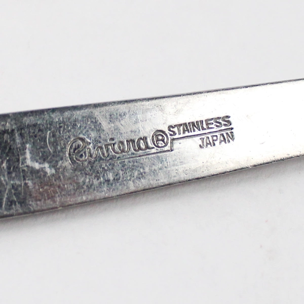 Lot Of 2 Riviera Cordova Stainless Steel Japan Flatware Oval Place Soup Spoon