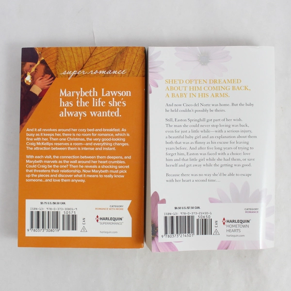 Lot Of 2 Harlequin Novels 2010 A Cold Creek Baby 2015 The Holiday Visitor PB