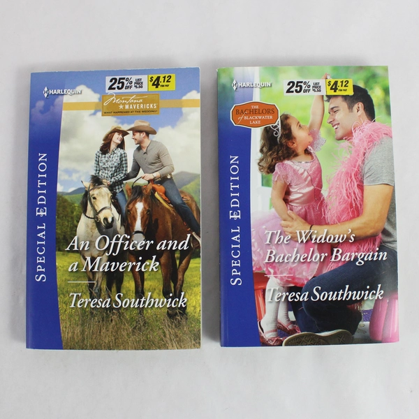 Lot of 2 Harlequin Special Edition Novels by Teresa Southwick Paperback