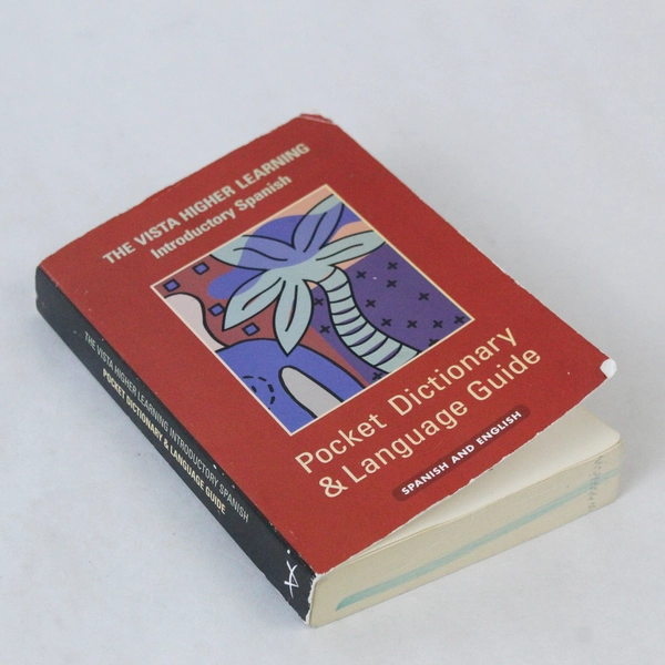 Vista Pocket Dictionary & Language Guide Spanish-English 2005 Pre-Owned