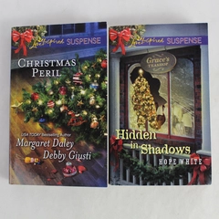 Lot of 2 Harlequin Love Inspired Suspense Novels 2015 Paperback