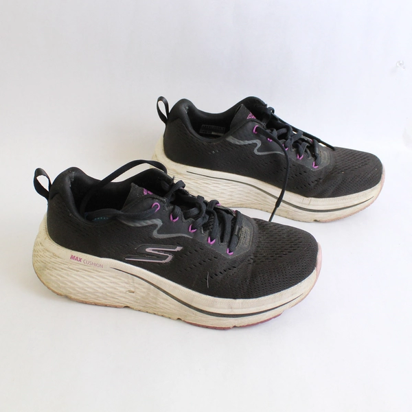 Skechers Go Run Black Running Shoes Women's Size 7 Sneakers
