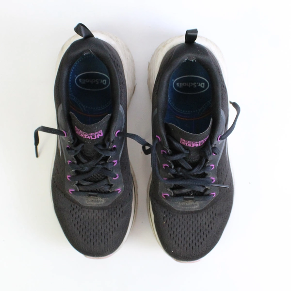 Skechers Go Run Black Running Shoes Women's Size 7 Sneakers