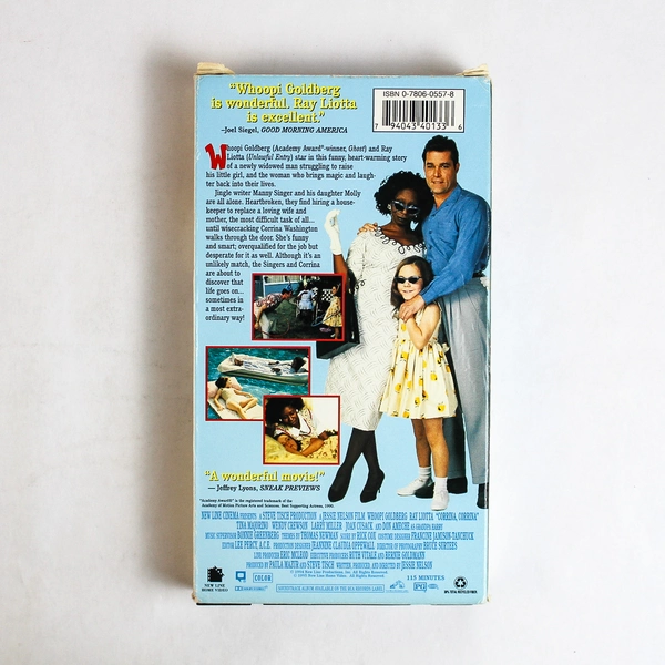 Corrina, Corrina VHS 1995 Whoopi Goldberg Ray Liotta Rated PG