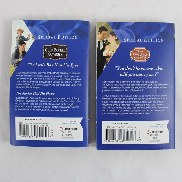 Lot of 2 Harlequin Special Addition Novels Brenda Harlen & Christine Wenger 2015