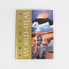 Rand McNally Premier World Atlas 2001 Hardcover with Dust Jacket Pre-Owned