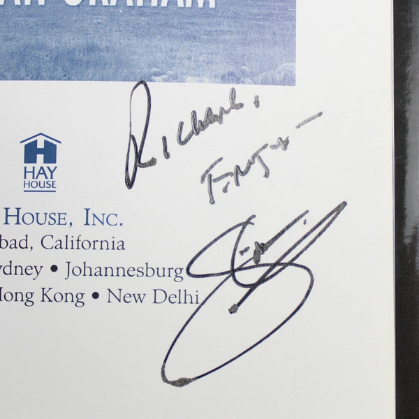 Who Are You? by Stedman Graham 2005 Signed Hay House Hardcover