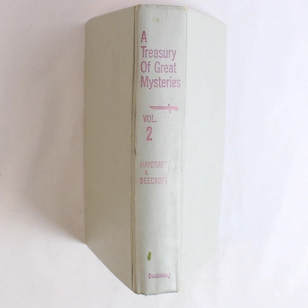 A Treasury of Great Mysteries Vol 2 Haycraft & Beecroft 1957 Nelson Doubleday