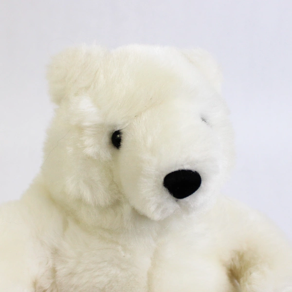 SeaWorld Sitting Polar Bear Stuffed Animal Soft Plush Toy 8"