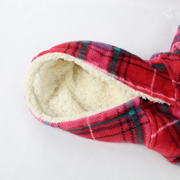 Kidtopia Sleepwear Multicolored Plaid Plush Robe Toddler Size 2T