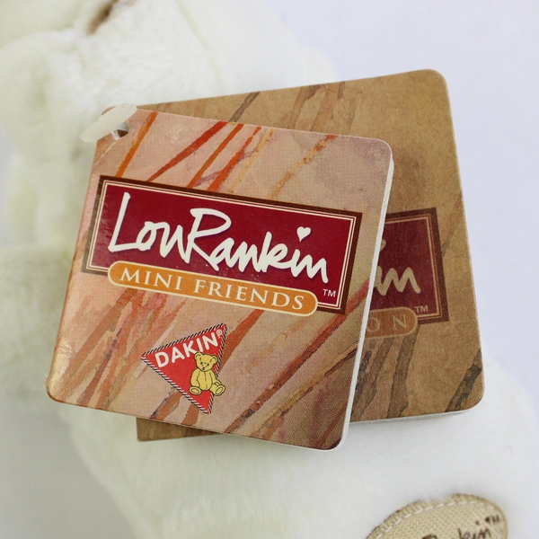 Applause Dakin Lou Rankin Fairbanks Jr. Polar Bear Mini Plush Toy 7" With Tags