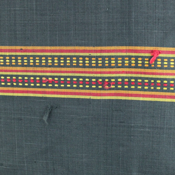 Multicolor Patterned Table Runner With Tassels 17" x 73"