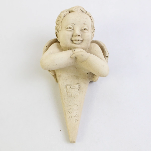 Goose Creek 1995 Angel Baby Cherub Clay Figurine
