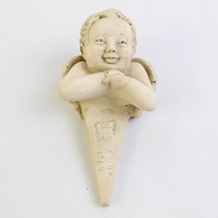 Goose Creek 1995 Angel Baby Cherub Clay Figurine