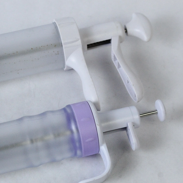 2 Dessert Decorating Syringe Sets for Cookies, Cakes, Desserts