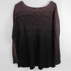 Margeaux & Ellie Glittery Long-Sleeved Sweater Women's Size 1X