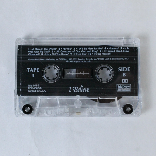 Reader's Digest I Believe 1988 Cassette Tape - Inspirational Music
