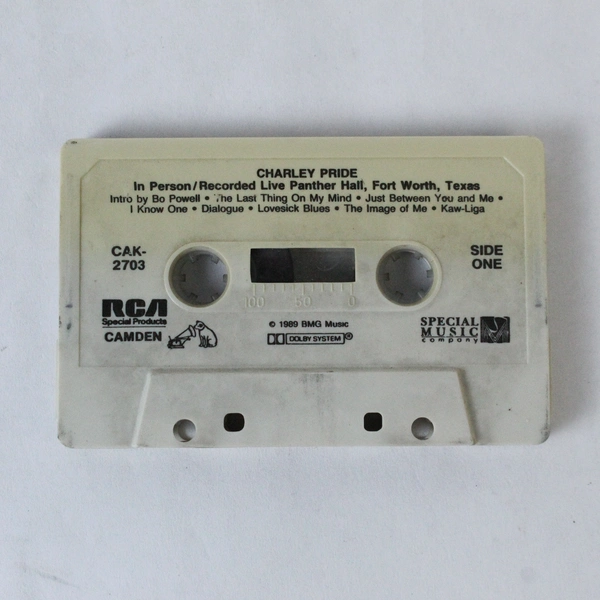 Charley Pride Live Panther Hall 1989 Cassette RCA Pre-Owned Collectible