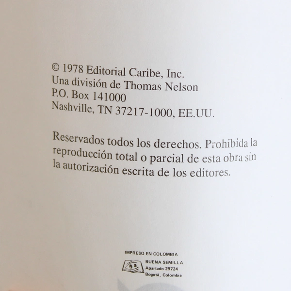 Diccionario de la Santa Biblia by W. W. Rand 1978 Trade Paperback