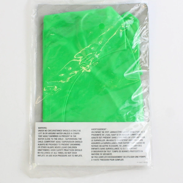 Splash-N-Swim Swim Ring Green Inflatable Water Toy 20"