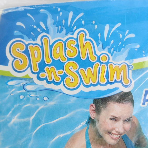 Splash-N-Swim Swim Ring Green Inflatable Water Toy 20"