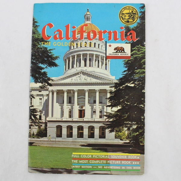 Original Vintage 1950's California The Golden State Souvenir Book