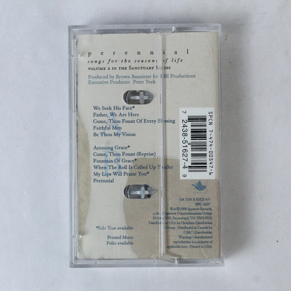Twila Paris Perennial Songs Cassette 1998 Sparrow Records Pre-Owned