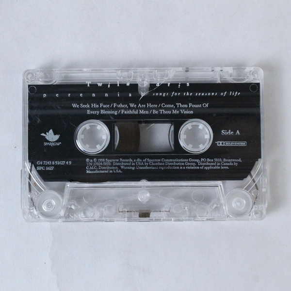 Twila Paris Perennial Songs Cassette 1998 Sparrow Records Pre-Owned