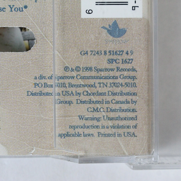 Twila Paris Perennial Songs Cassette 1998 Sparrow Records Pre-Owned