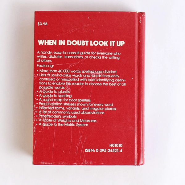 The Word Book by Kaethe Ellis 1976 Hardcover