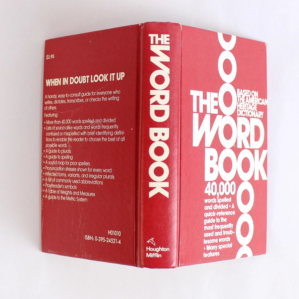 The Word Book by Kaethe Ellis 1976 Hardcover