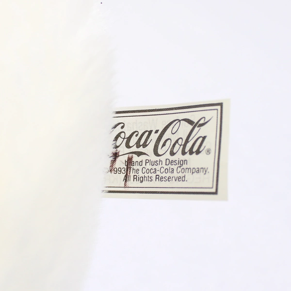 1993 Coca-Cola Polar Bear Plush Toy #370 With Tag 11"
