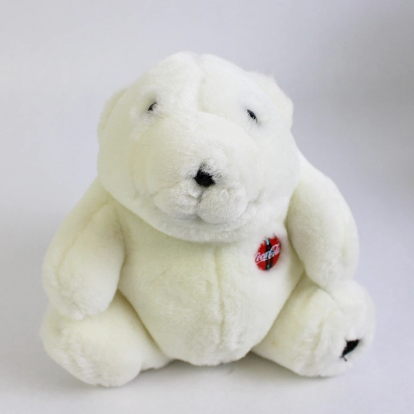 Lot of 3 Small to Medium Coca-Cola Polar Bear Plush Toys